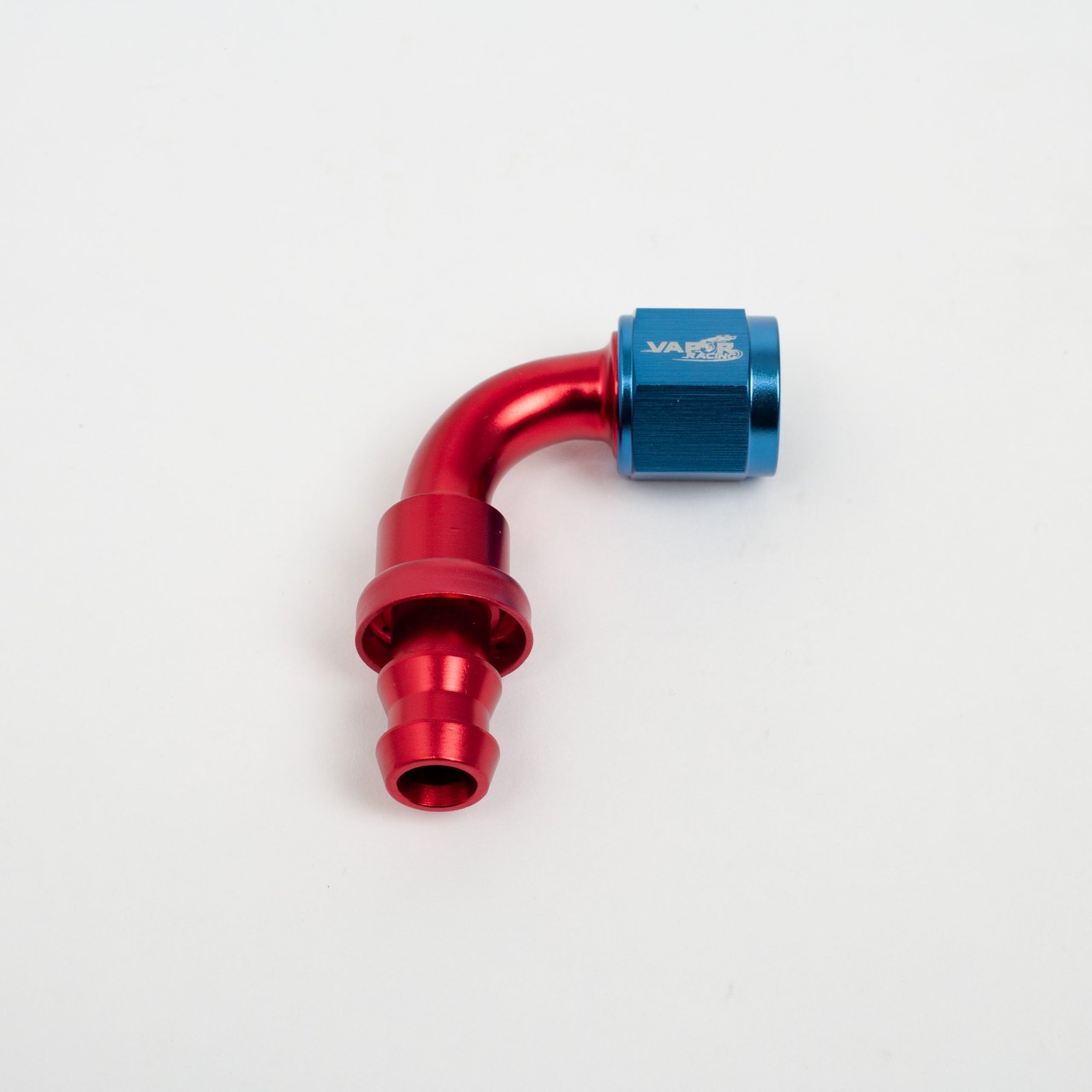vapor racing push on hose end 90