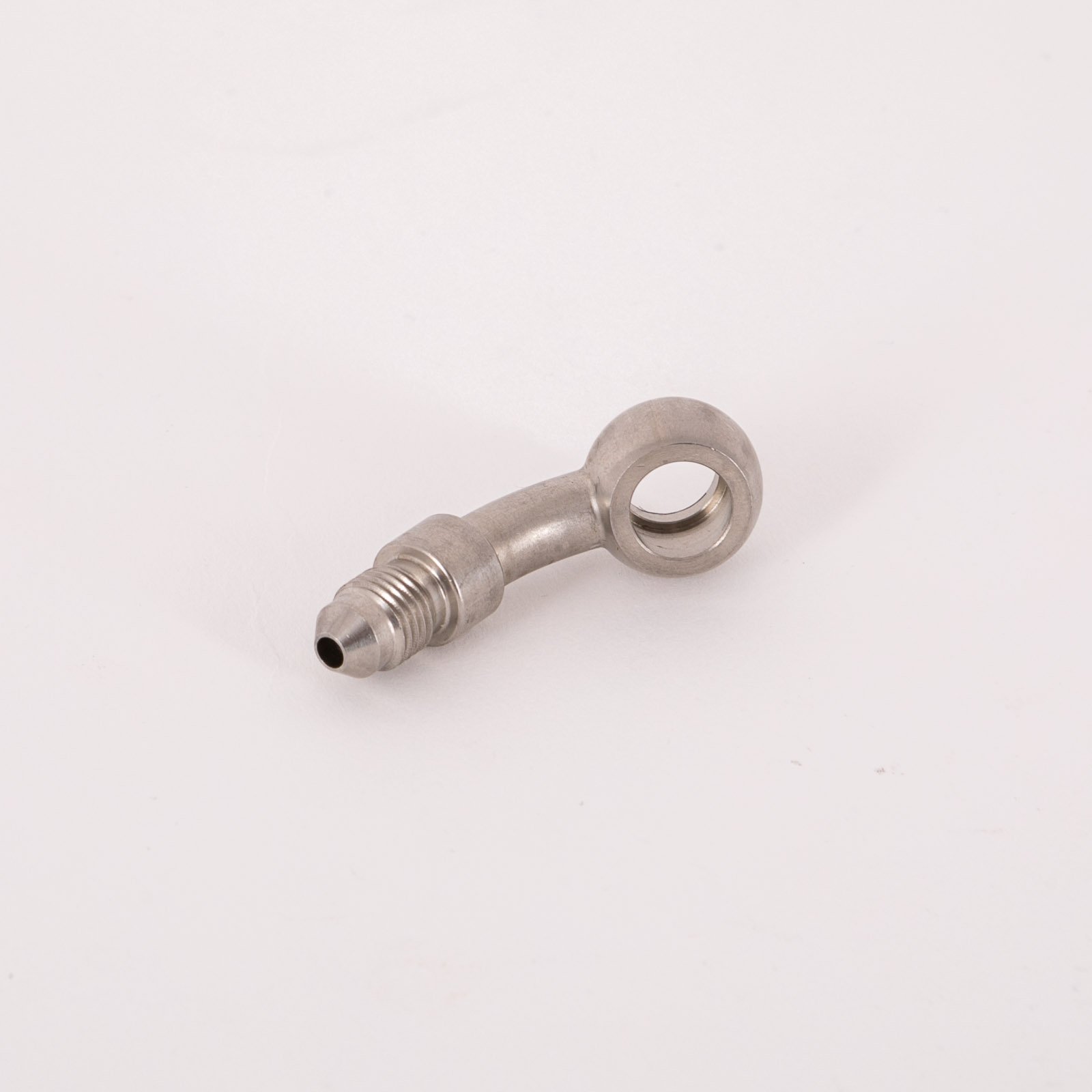 thumbnail image 2 of AN-3 To 3/8" (10.2mm) 20° Stainless Steel Banjo Bolt Brake Hose Fitting – No-Name 2 of 6
