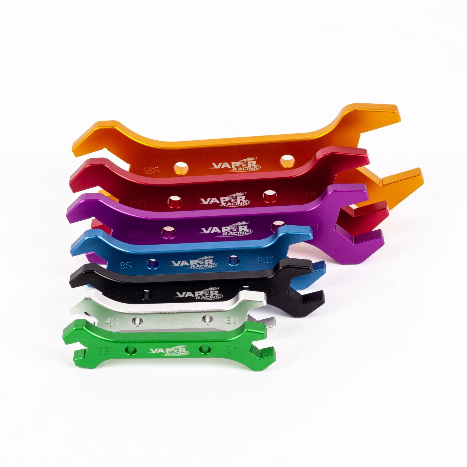 vapor racing Aluminium AN Wrench AN3 to AN20 Double Ended