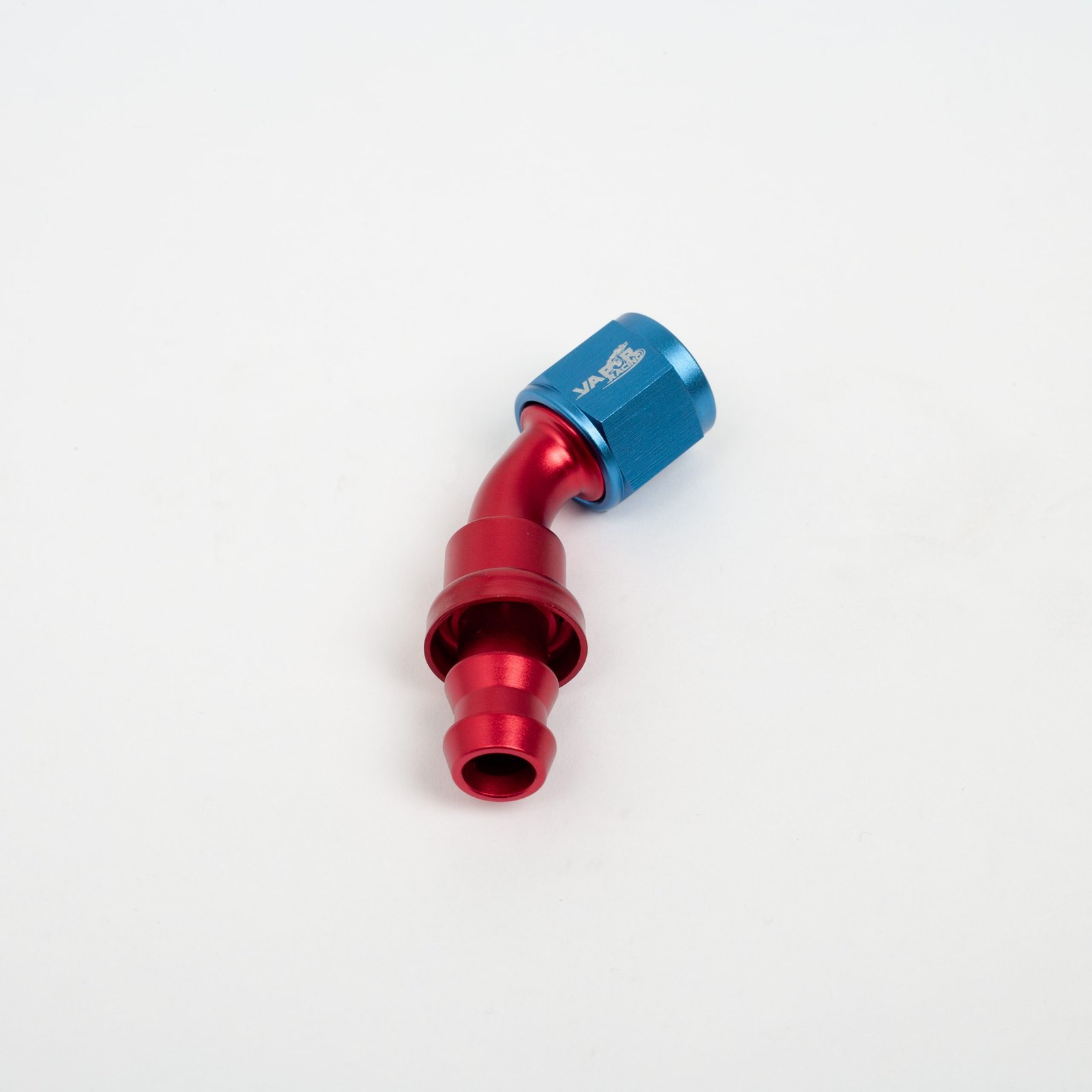 vapor racing push on hose end 45